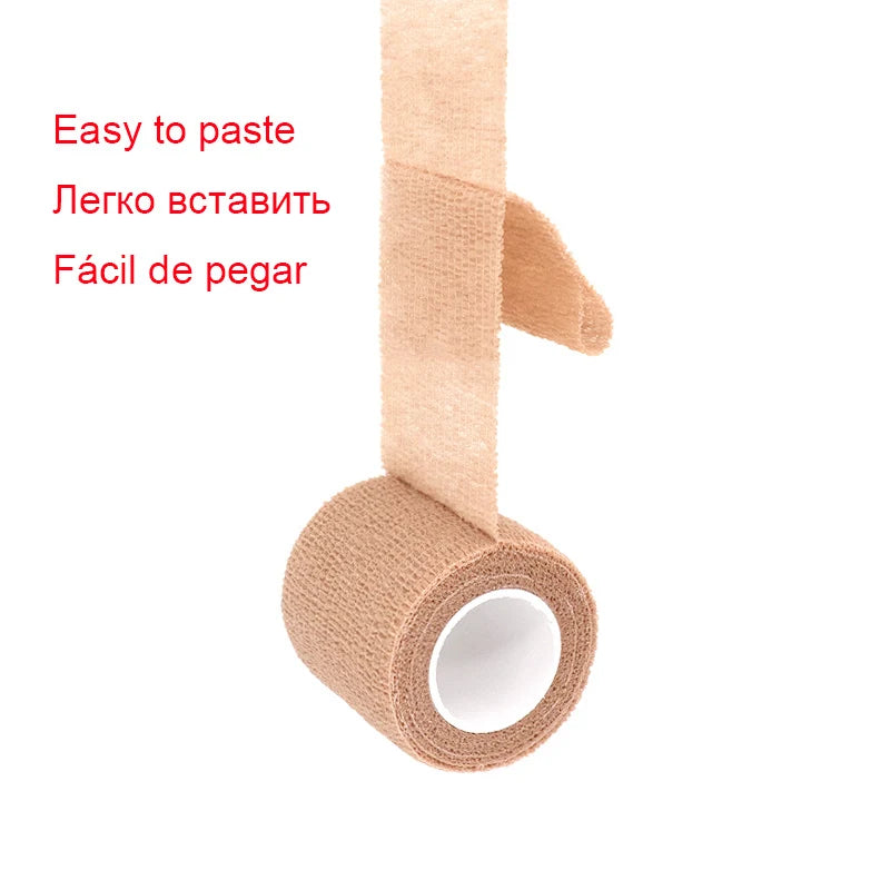 Self-Adhesive Elastic Athletic Tape – Sports Support Wrap for Gym and Injury Recovery