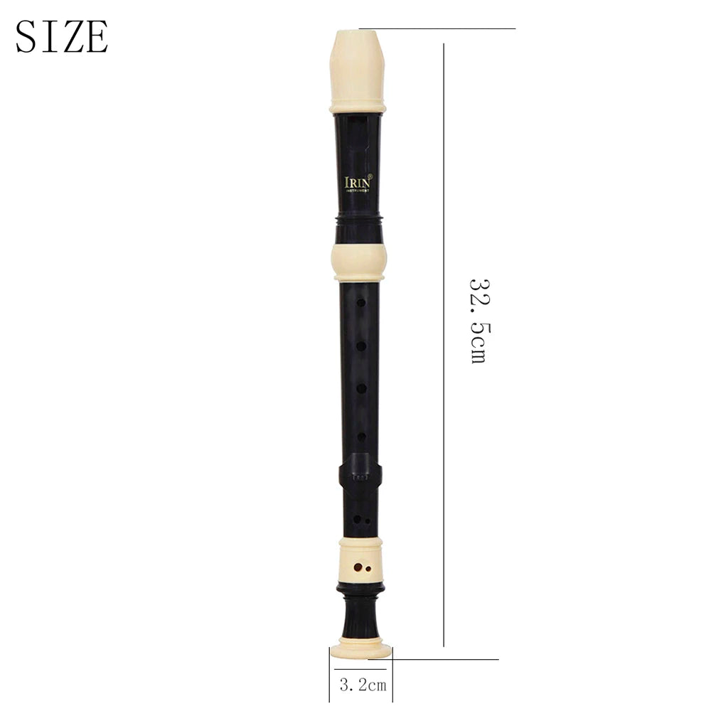 8-Hole Baroque Bass Recorder – Detachable Woodwind for Music Students