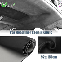 Foam Backed Suede Headliner Fabric – DIY Car Interior Repair Replacement