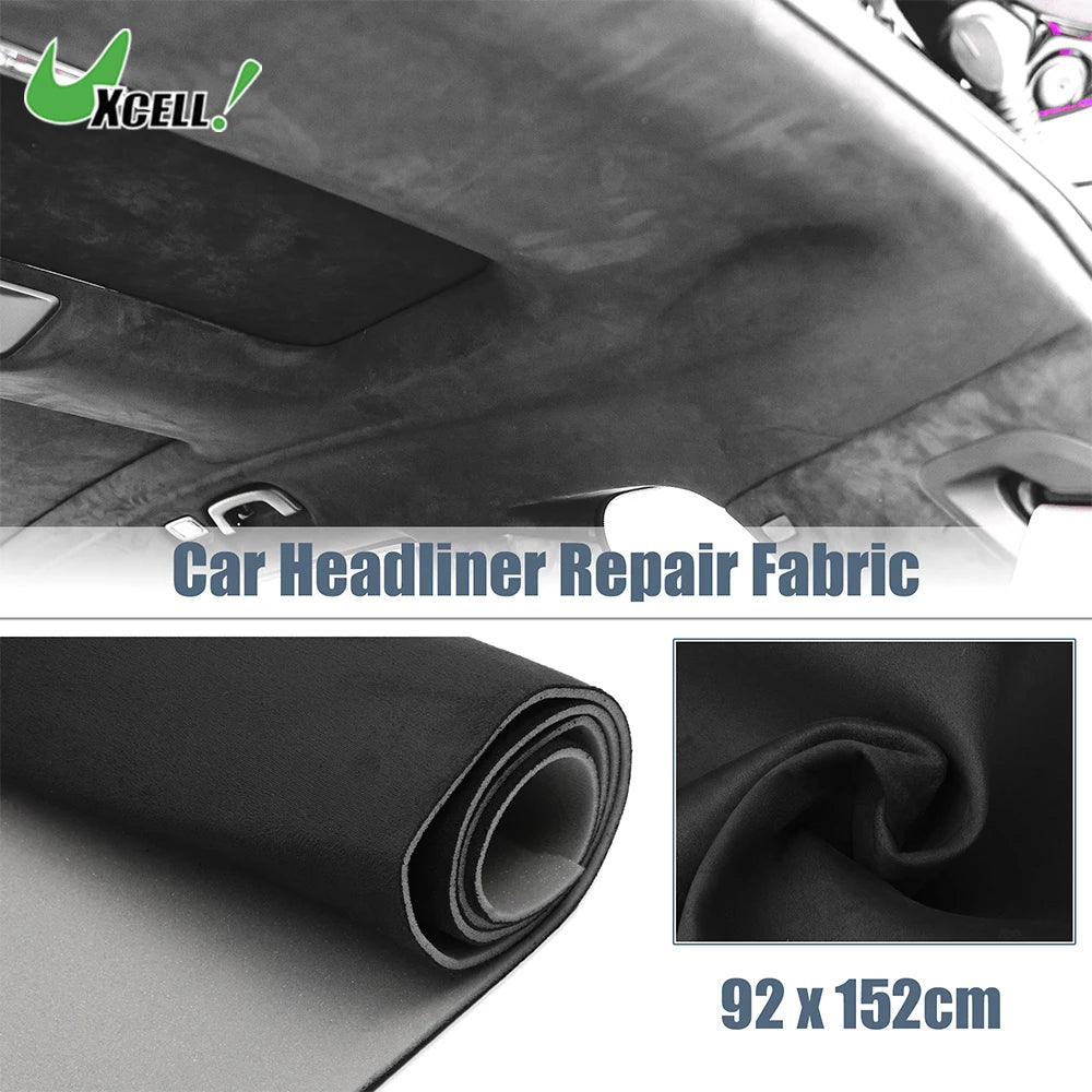 Foam Backed Suede Headliner Fabric – DIY Car Interior Repair Replacement