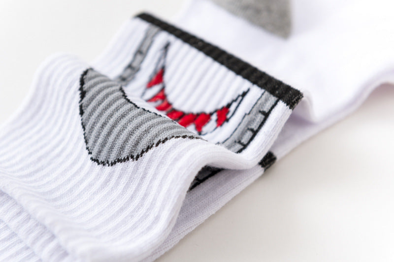 Harajuku Cotton Crew Socks – Unisex Hip Hop Streetwear for Casual Wear