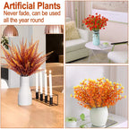 UV Resistant Artificial Shrubs – Faux Greenery for Outdoor Home Decor