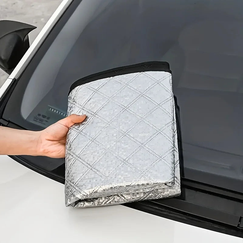 Universal Windshield Snow Cover – Waterproof Frost Protection for Winter Outdoors