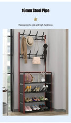 Multi-Layer Shoe Rack – Floor-Standing Organizer for Entryway and Closet Storage