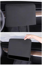 Anti-UV Navigation Screen Cover – Protective Sunshade for Tesla Model 3 Y