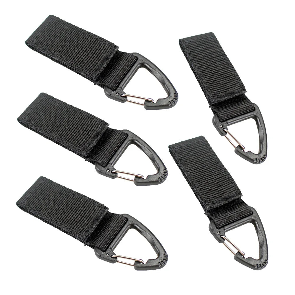 Tactical Nylon Webbing Clip – Molle EDC Gear for Outdoor Hiking Camping