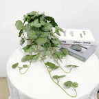 Artificial Hanging Begonia Vines – Silk Tropical Plant for Home Garden Decor