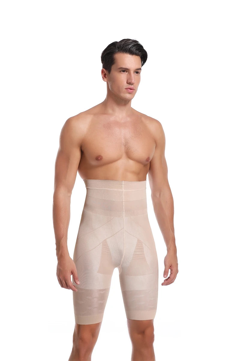 Men Tummy Control Shapewear – High Waist Compression Briefs for Body Slimming