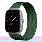 Milanese Stainless Steel Watch Band – 20mm 22mm Strap for Amazfit Smartwatches
