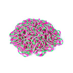 Elastic Loom Bands – Colorful DIY Jewelry Making Kit for Kids Crafts
