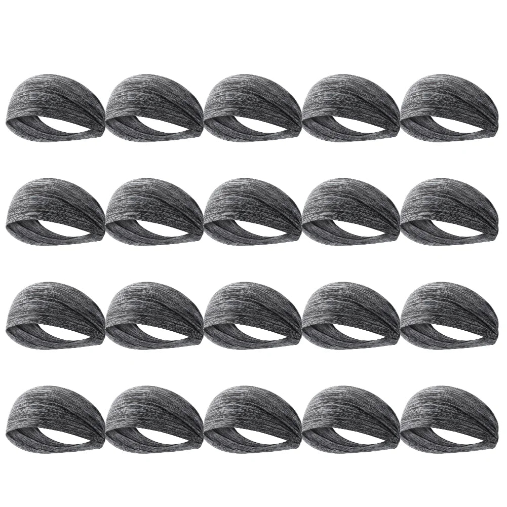 Quick-Dry Sports Sweatband – Elastic Fitness Headband for Running and Yoga