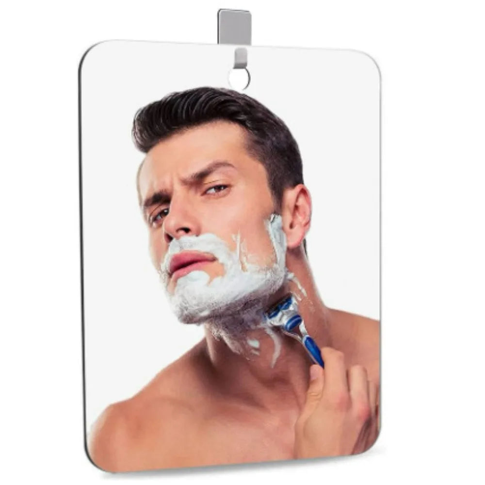 Acrylic Suction Shower Mirror – Portable Fogless Glass for Shaving and Makeup
