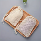 Mesh Soap Saver Bag – Reusable Exfoliating Pouch for Shower and Travel