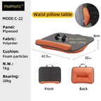 Ergonomic Waist Support Cushion – Lumbar Backrest for Office Computer Chair