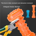 Durable Dog Chew Toothbrush – Interactive Bone Toy for Aggressive Chewers