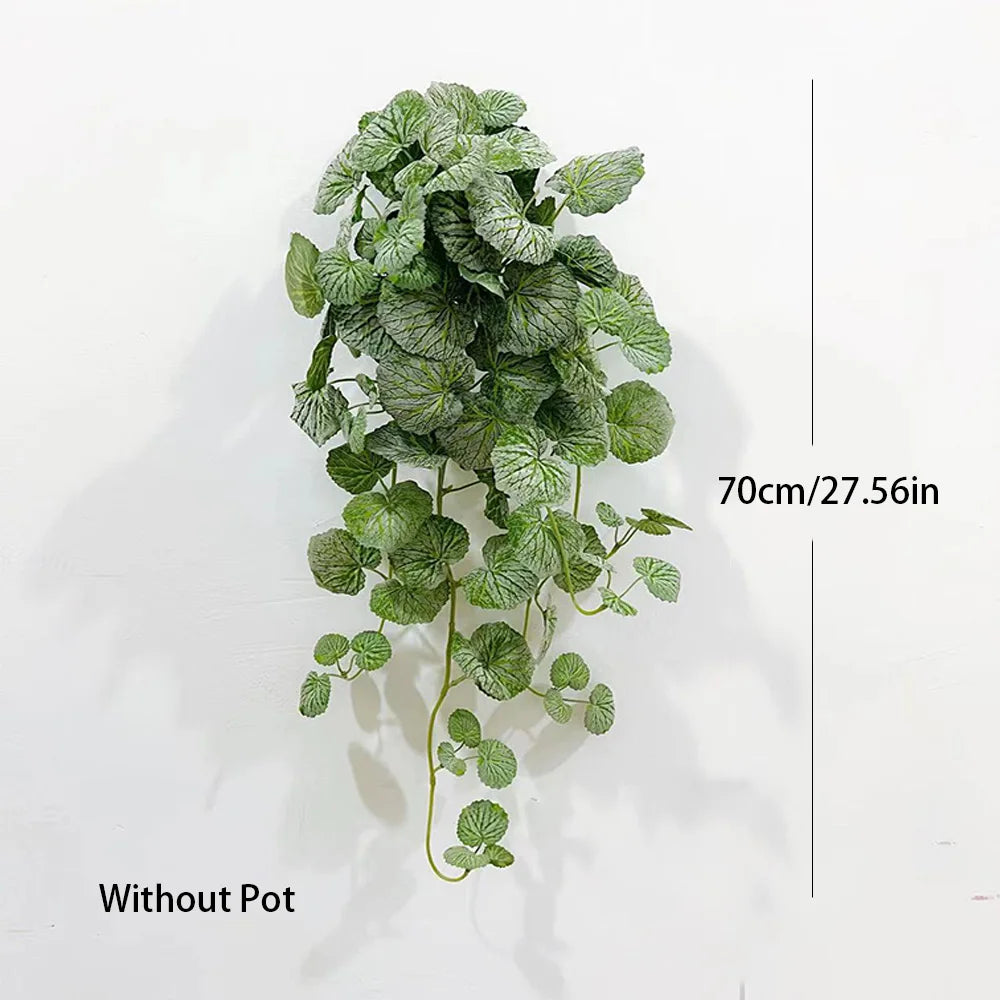 Artificial Hanging Begonia Vines – Silk Tropical Plant for Home Garden Decor