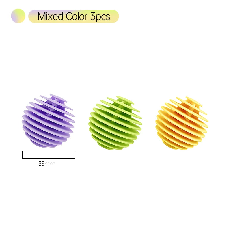 Reusable Silicone Laundry Ball – Anti-Wrap Cleaning Tool for Washing Machines