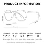 Vintage Round Kids Sunglasses – Polarized Metal UV400 Eyewear for Outdoor Play