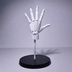 Articulated Wooden Hand Model – Posable Sketching Figurine for Artists
