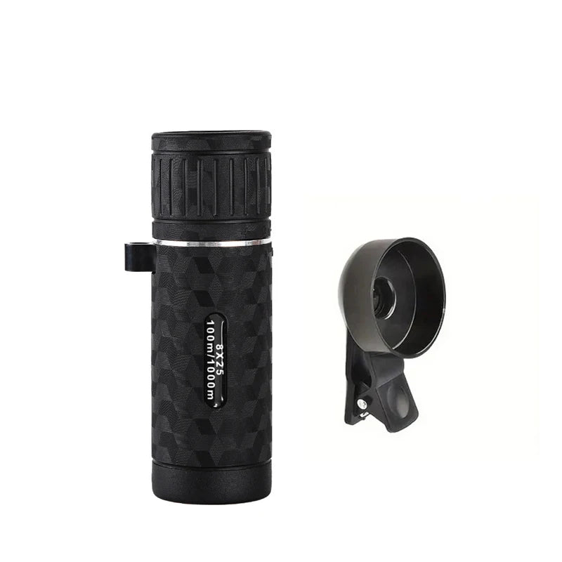 HD Monocular Telescope – Professional Compact Lens for Outdoor Camping