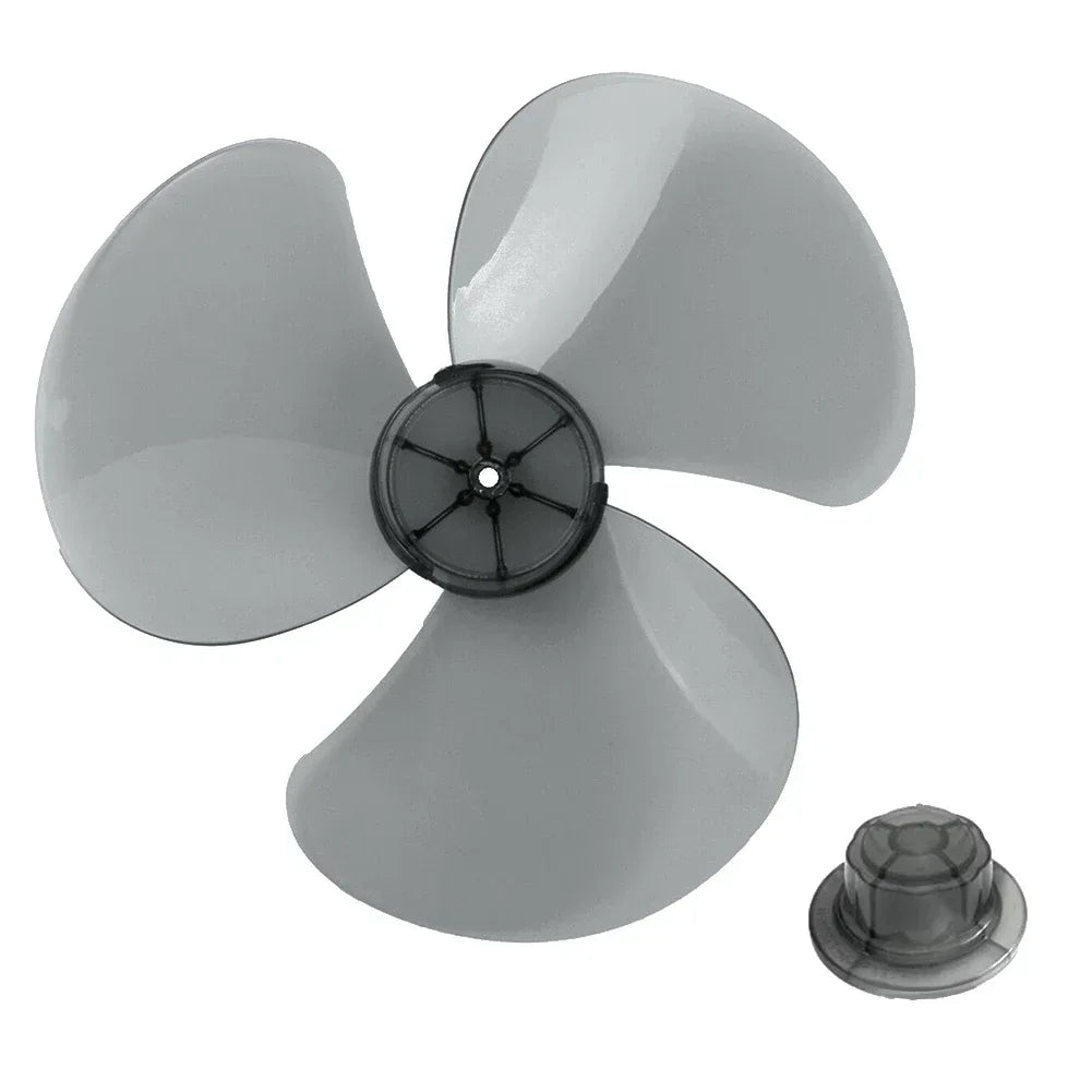 35cm Plastic Fan Blade – Three-Leaf Replacement for Pedestal or Table Fans