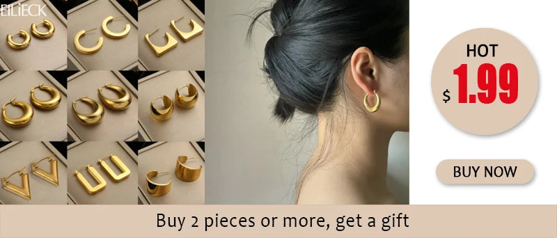 316L Stainless Steel Waterproof Earrings – Minimalist Jewelry for Vacation