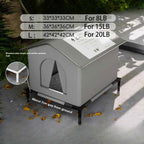 Waterproof Outdoor Pet House – Foldable Winter Cave for Small Dogs and Cats