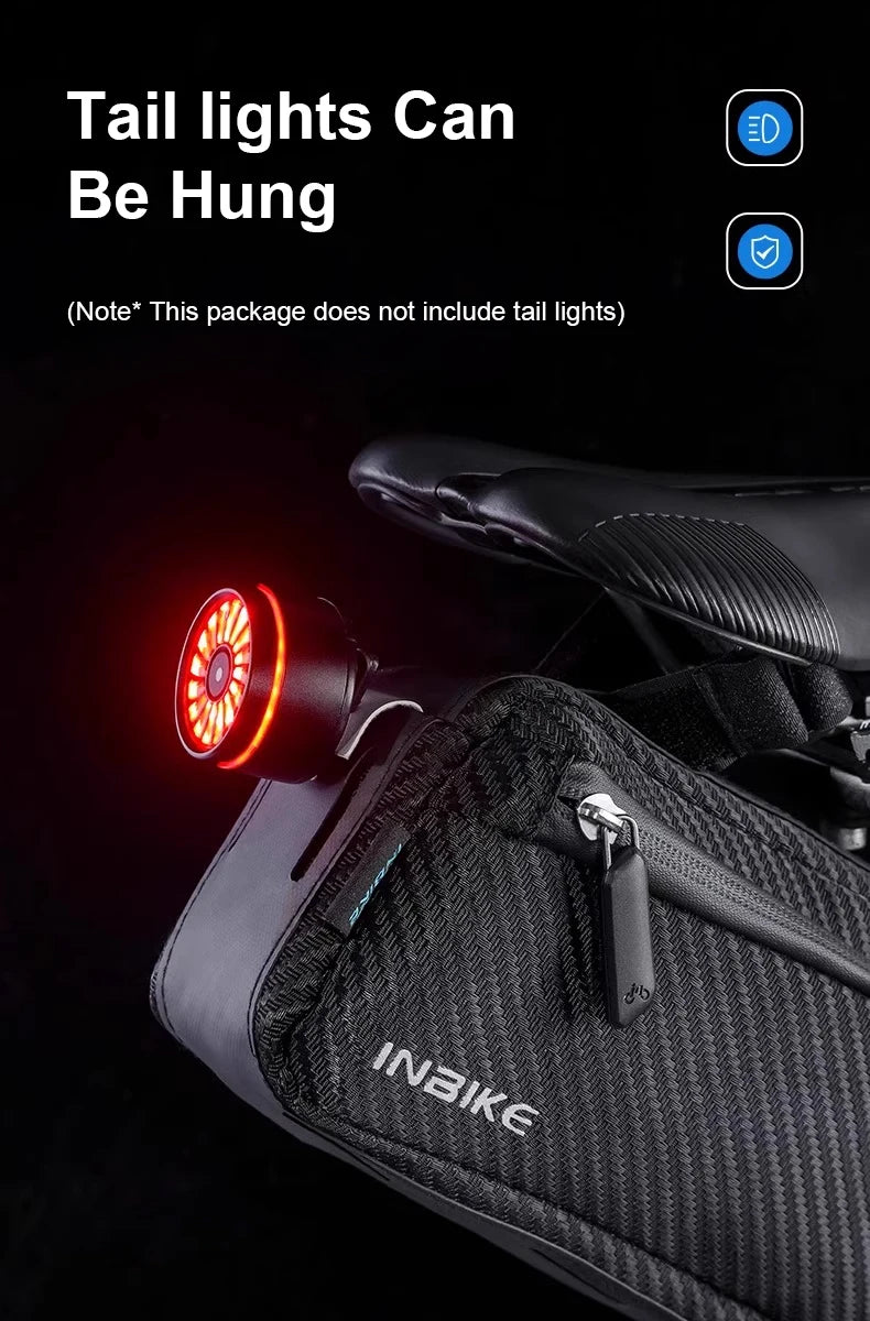 Waterproof Bike Top Tube Bag – Cycling Storage for Mountain and Road Bikes