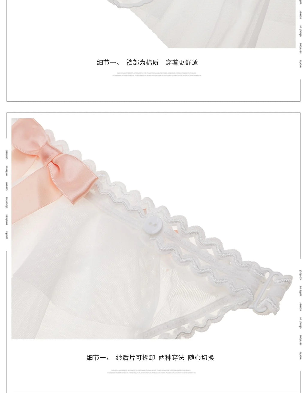 Lace Mesh Thong – Transparent Floral Lingerie for Sexy Occasions