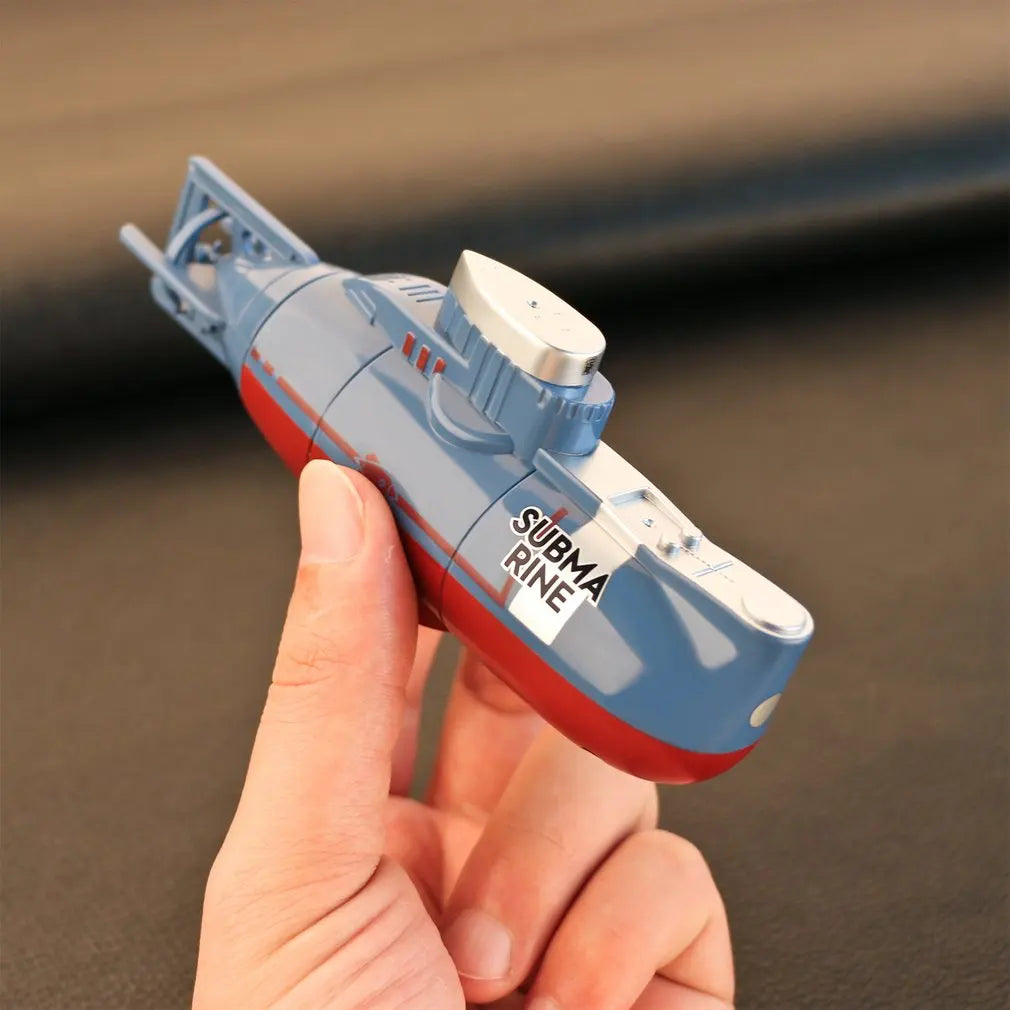 Mini RC Submarine – Waterproof Simulation Boat Toy for Kids Pool Play