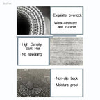 Crystal Velvet Kitchen Runner – Anti-Slip Mat for Home Floor Decor