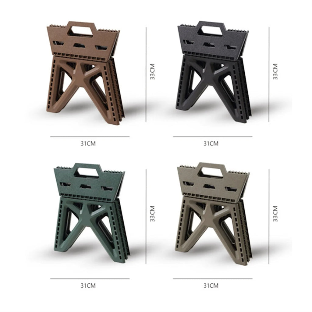 Portable Folding Stool – High Load Bearing Chair for Camping and Fishing