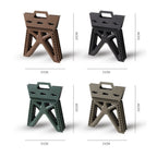 Portable Folding Stool – High Load Bearing Chair for Camping and Fishing