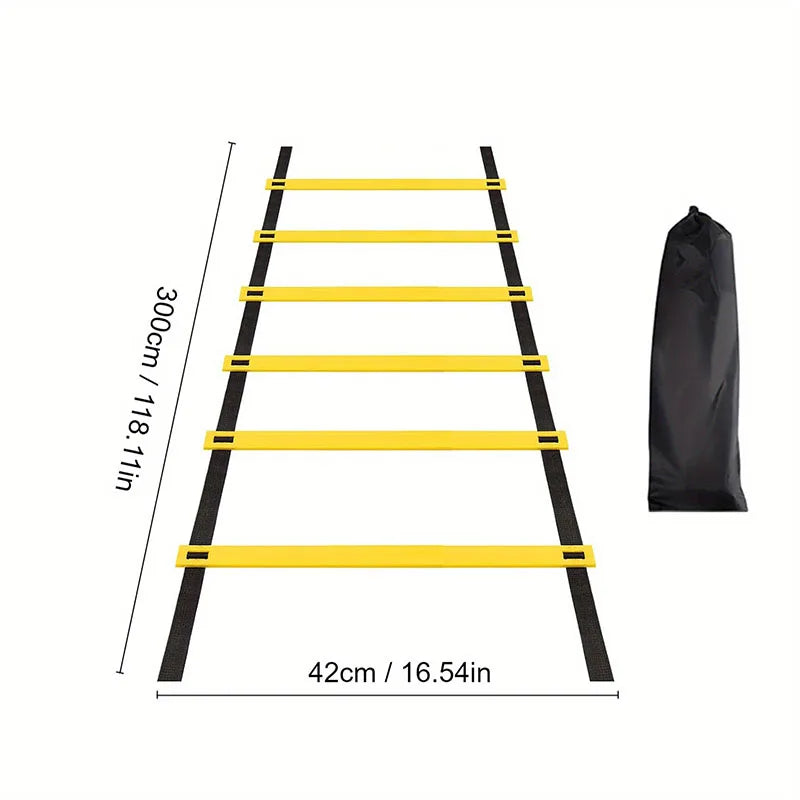 Nylon Agility Ladder – Speed Training Equipment for Sports Fitness
