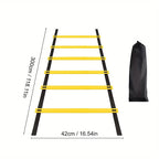 Nylon Agility Ladder – Speed Training Equipment for Sports Fitness
