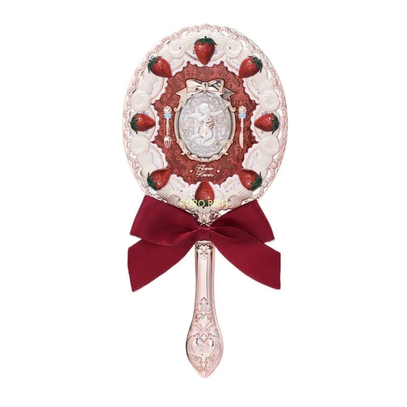 Flower Knows Swan Ballet Handheld Mirror – Vintage Makeup Accessory for Cosplay