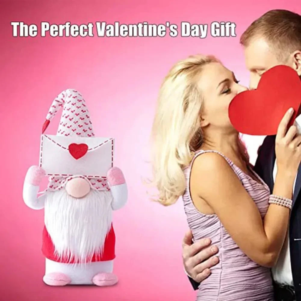 Faceless Gnome Plush Doll – Romantic Valentine's Day Gift for Home Decor