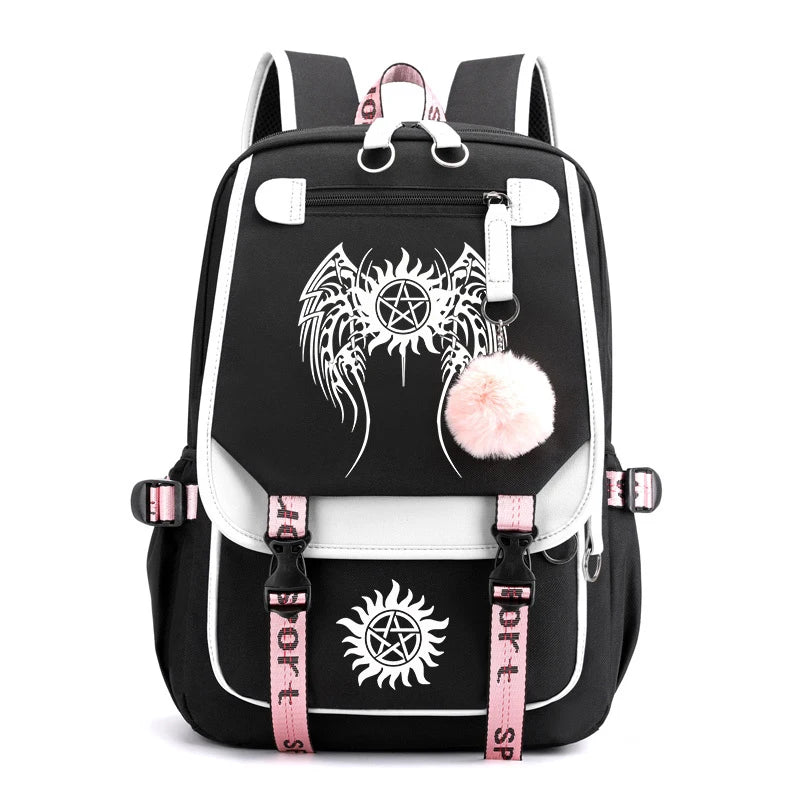 Large Capacity Travel Backpack – Laptop School Bag for Men and Women
