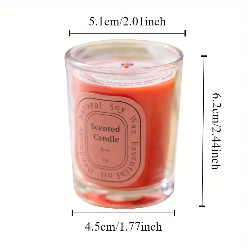 Scented Soy Wax Votive Candles – Multi-Color Home Decor and Gift Sets