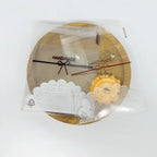 Self-Adhesive Bow-Knot Cookie Bags – 10x10cm Plastic Packaging for Parties