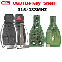 CGDI MB Smart Key – 315MHz 433MHz Replacement for Mercedes-Benz FBS3 Systems
