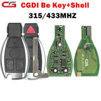 CGDI MB Smart Key – 315MHz 433MHz Replacement for Mercedes-Benz FBS3 Systems