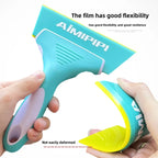 Double Layer Rubber Squeegee – Window Tint Scraper for Auto Detailing