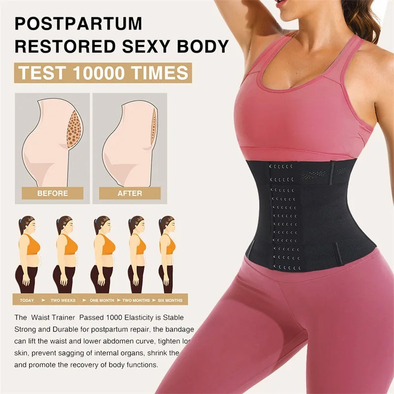 Waist Trainer Body Shaper – Tummy Control Slimming Corset for Fitness