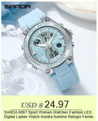 Silicone Quartz Wristwatch – Lightweight Sport Clock for Students