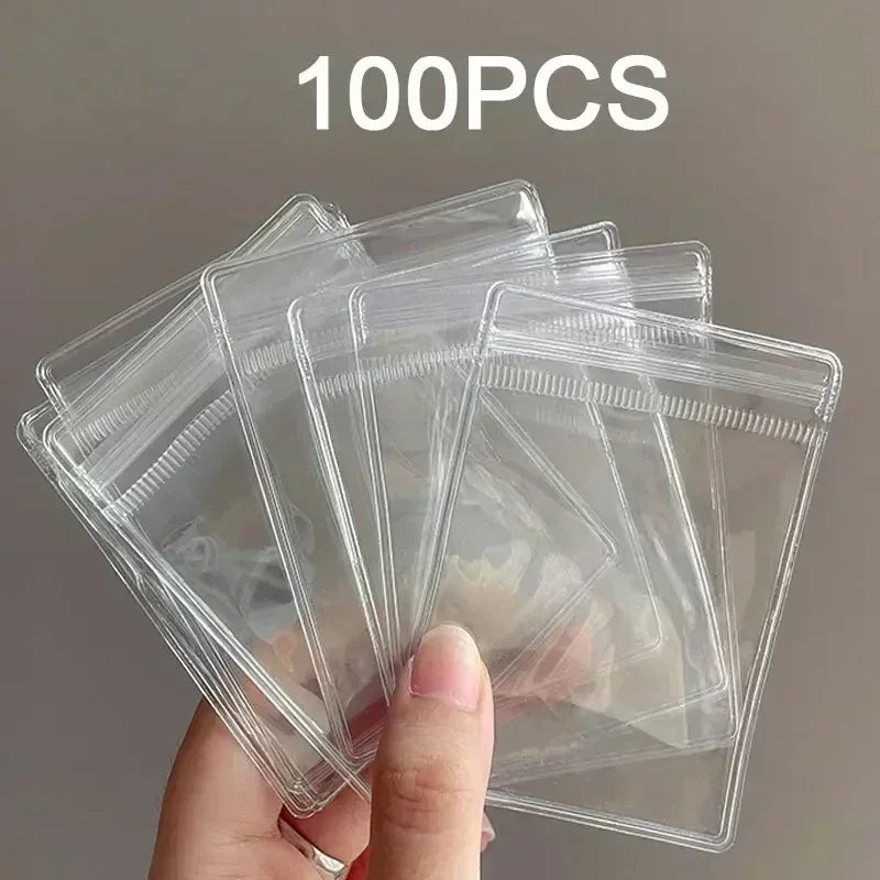 Transparent PVC Zip Jewelry Pouches – Anti-Oxidation Bags for Storage