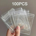 Transparent PVC Zip Jewelry Pouches – Anti-Oxidation Bags for Storage