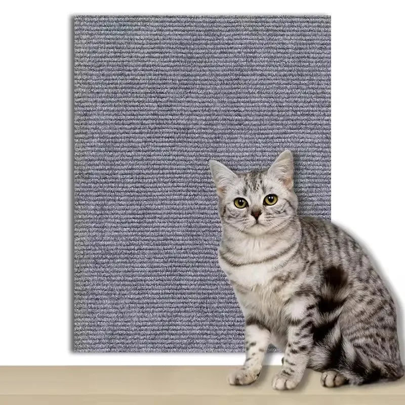 Self-Adhesive Cat Scratch Mat – Trimmable Carpet Protector for Sofa Furniture