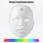 7-Color LED Photon Facial Mask – Skin Rejuvenation for Home Beauty Care