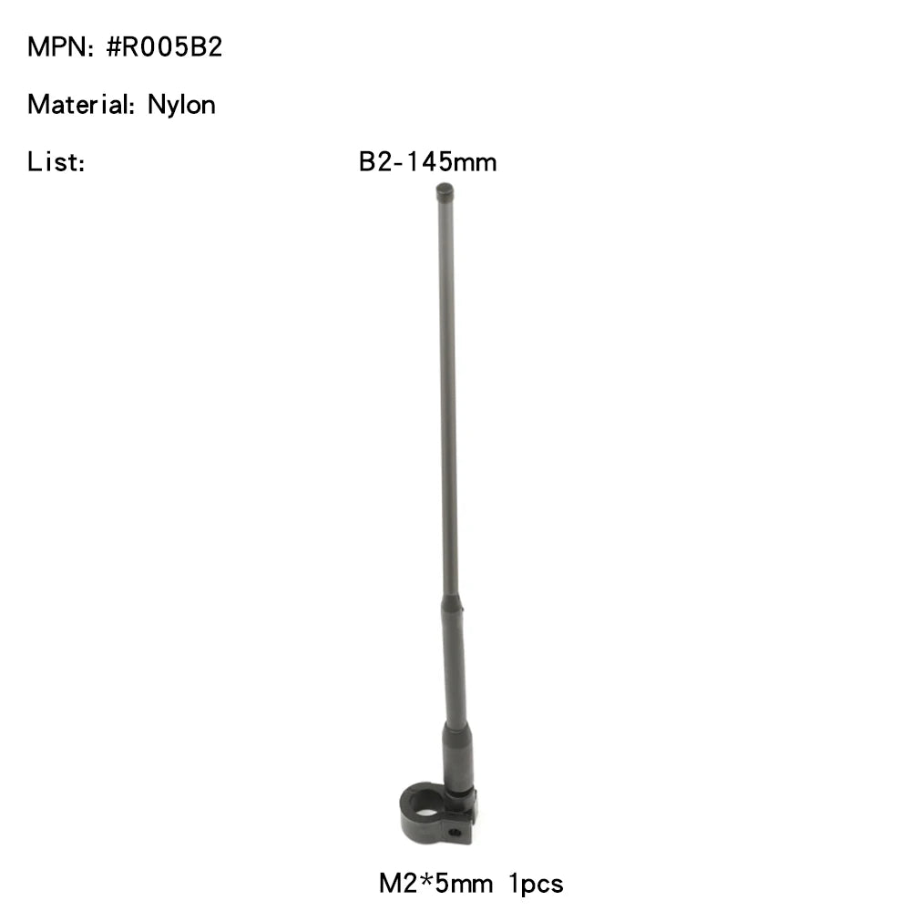Simulation Antenna Decoration for 1/8 to 1/18 Scale RC Crawlers